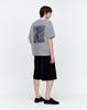 ZIOSONGZIO Levitation Stripe T-Shirt Navy Zi3Ts329Ny
