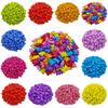Товары для вечеринок, свободные бусины-разделители, сделай сам, поделки, ювелирные изделия, аксессуары, ожерелье с подвеской цвета конфет, браслет, 20 шт., 14*12 мм, акрил, горячая распродажа, милый медведь