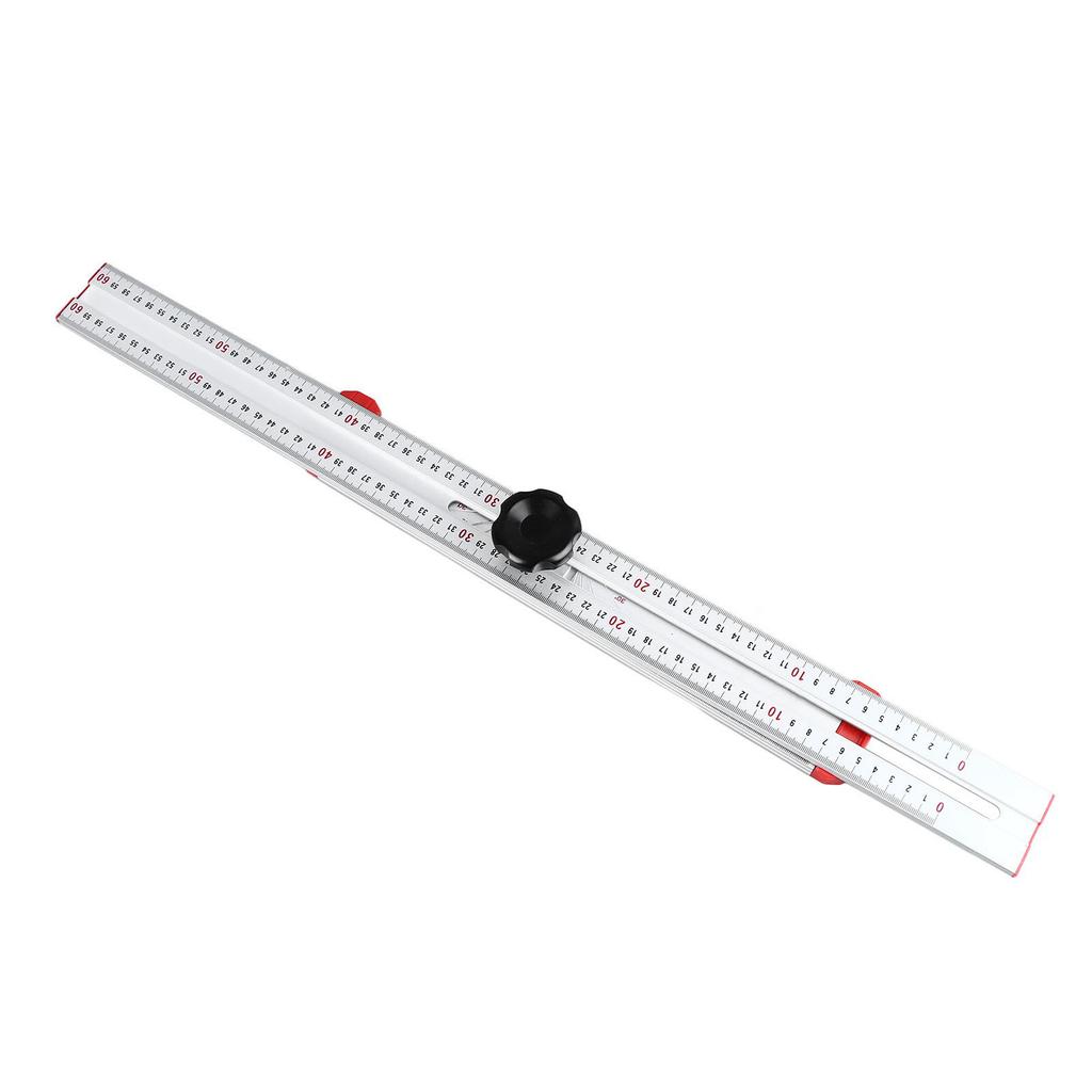 Регулируемый Т-образный угольник 600 мм 2 в 1 Регулируемый угловой угольник Т-образная разметочная линейка для деревообработки