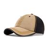 Color Block Cotton Baseball Cap Spring Summer Men's Outdoor Sunshade Cap Sports Sunscreen Cap