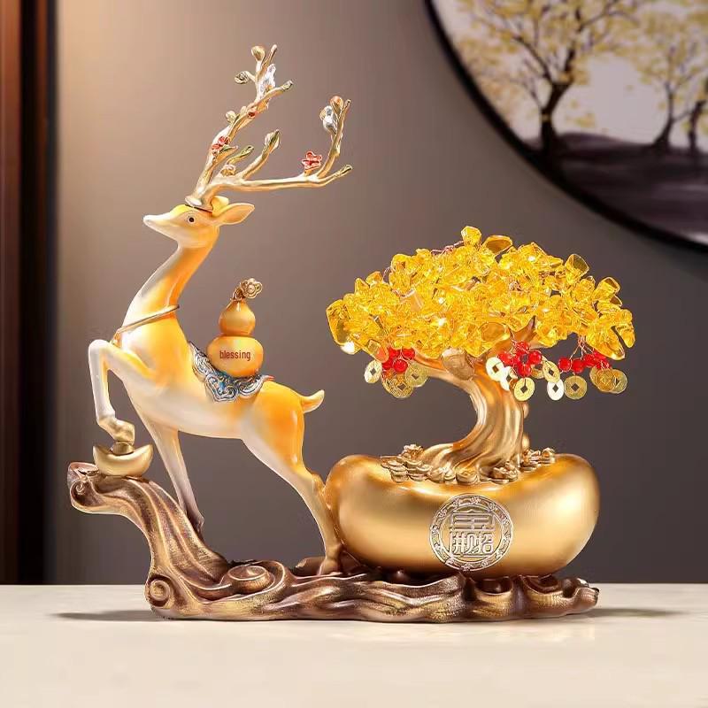 Новогодние украшения на дереве удачи — украшения в китайском стиле для офиса, винного шкафа или тумбы под телевизор. Привлечь удачу. Бесплатная доставка.