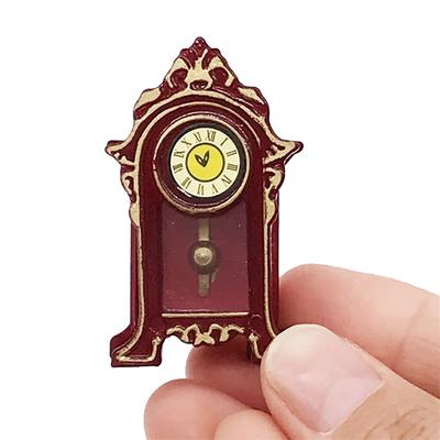 1:12 Кукольный домик Холлы Классические Настольные Часы Мебель Мини Миниатюрная Гостиная Моделирование Кукольный Дом Аксессуар