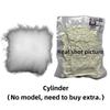 Mr. Jiang Pet Wig Grooming Cylinder Pack of 5 tablets model dog for pet grooming Pet Groomer Practice ( no mannequin)