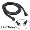 1.5M 2M Stainless Steel Black Shower Head Water Hose Extension Pipe Tube 150cm 200cm Bathroom Water Drawer Bathroom Accessories