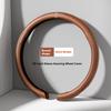 For BAIC HYOSOW Senova Weiwang Nappa Leather grain Car Steering Wheel Cover Breathable and Anti Slip Accessories Steering Covers
