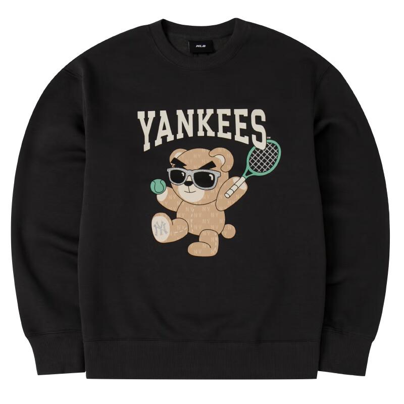 Унисекс зимний флисовый пуловер MLB