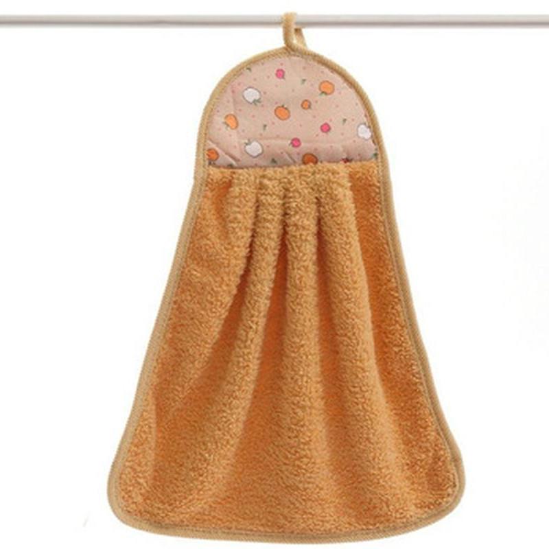 1 шт коралловый бархат принадлежности для ванной комнаты мягкое полотенце для рук впитывающая ткань кухонные полотенца висит ткань Kitche