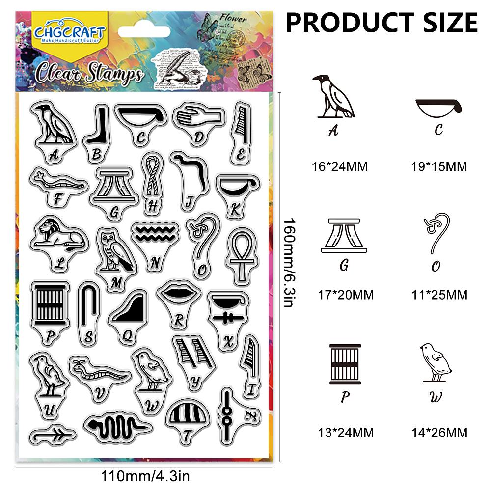 PVC Plastic Clear Stamps for DIY Scrapbooking Photo Album Decorative Cards Making Mixed Shapes 160x110mm