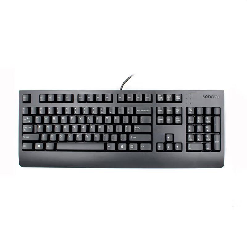 Lenovo Original SK8827 Full-Size Wired USB Keyboard
