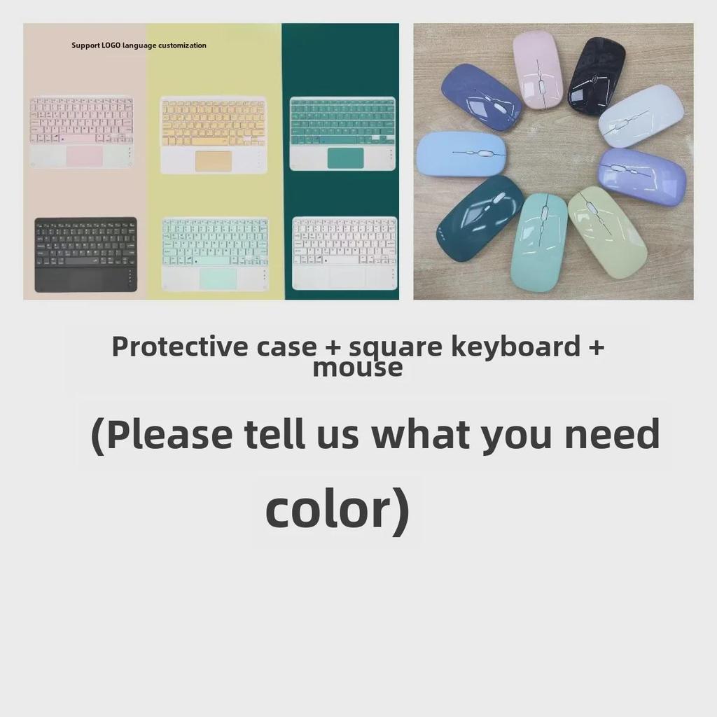 Kuangji Bluetooth Keyboard Case for Samsung Galaxy Tab S9 FE 10.9 Inch