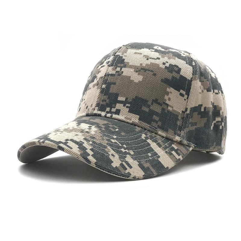 Spring and summer men's and women's outdoor camouflage duck tongue baseball hat washed leisure hat sports shade mountaineering hat
