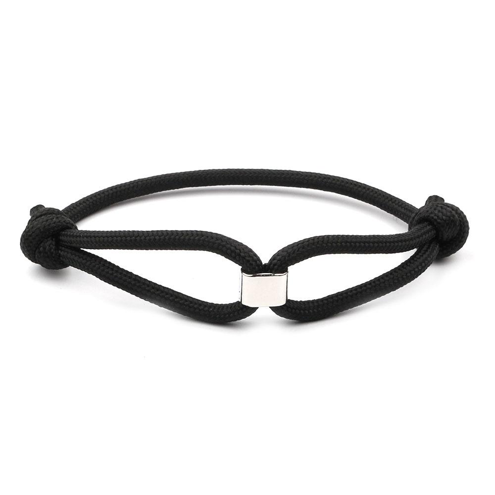 Lucky Men Women Sauvignon Blanc Knot Rope Bracelet For Lovers Distance Couple Bracelet Minimalist Yoga Meditation