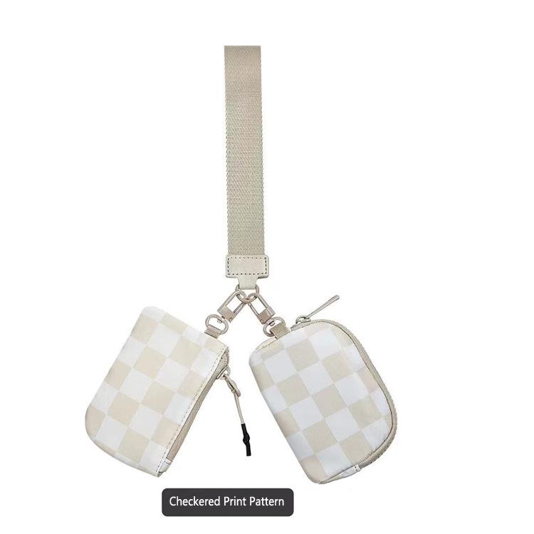 Водонепроницаемый нейлоновый женский клатч Lulu: Стильный мини-кошелек для монет и держатель для карт