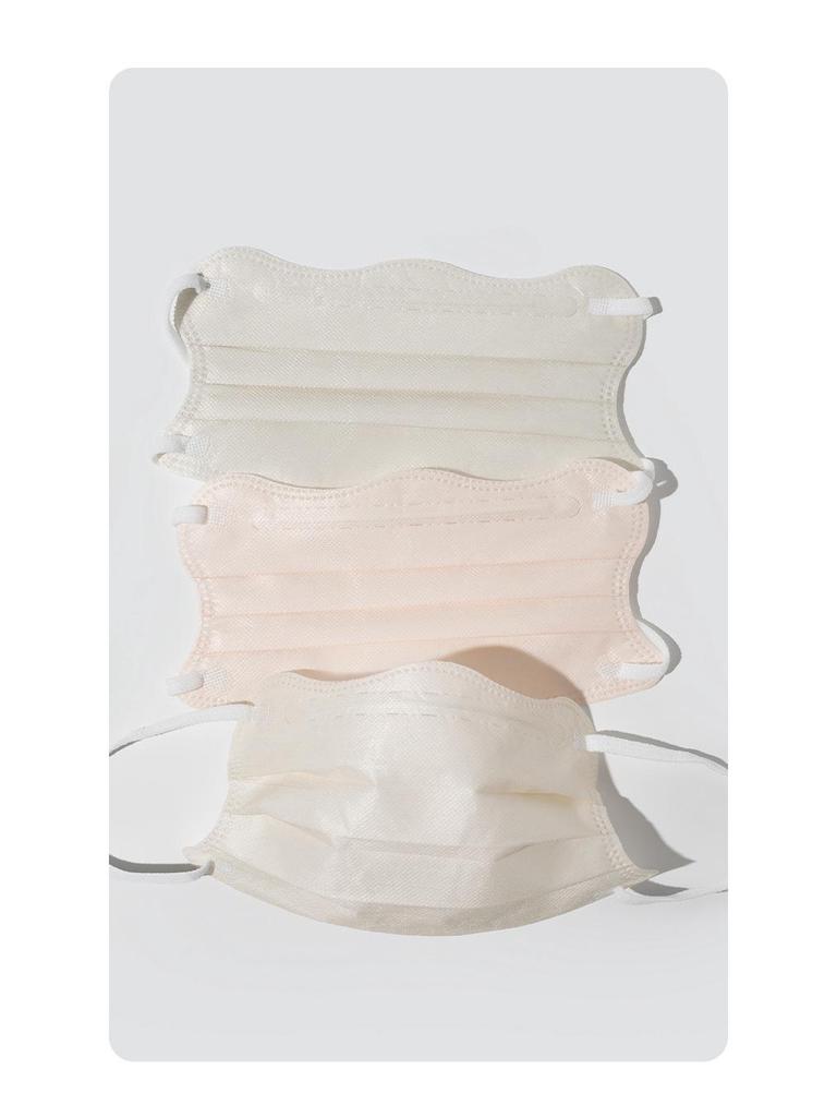 Взрослая одноразовая маска в форме бабочки «Золотой ветер и нефритовая роса», 3-слойная защита, Весна/Лето 2025