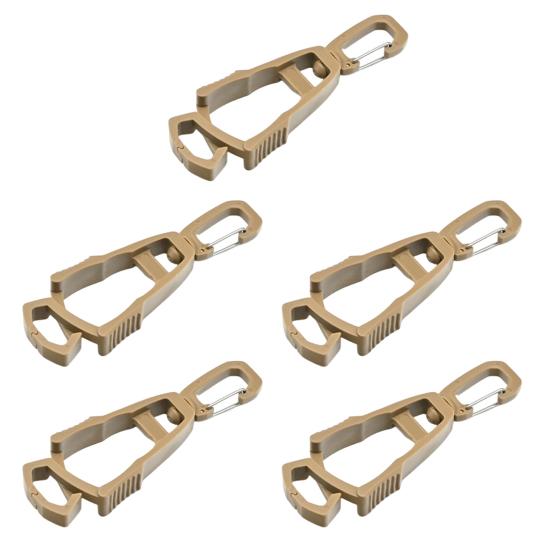 5 шт. зажим для перчаток на открытом воздухе, прочный, без помощи рук, портативный, многофункциональный, для кемпинга, походов, зажим для рабочих перчаток, вешалка, держатель, держатель