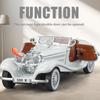 1/32 Роскошный винтажный автомобиль BENZ 500K, модель из сплава, изысканные настольные украшения, лучшая коллекция для любителей моделей автомобилей