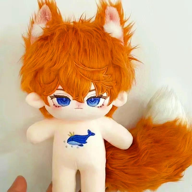 20cm Anime Plush Toys Star Dolls European Style Retro Clothes Set Cute Plush Doll Clothing Cloak Dress Up Gifts