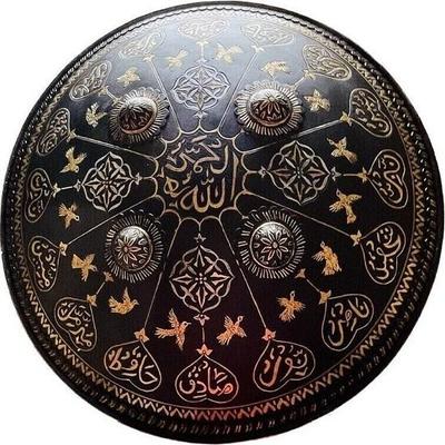 Морской Могольский исламский воин Арабская надпись Исламский щит