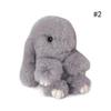 Rabbit Fur Cute Bunny Pom Ball Doll Toy Keychain Cute Handbag Pendant Decor Jewelry Keychains Pendant Key Chains Accessories