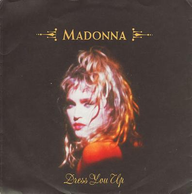 7-дюймовая пластинка MADONNA Dress You Up W8848 Sire 1985 Великобритания Танцевальная Электроника Б/у