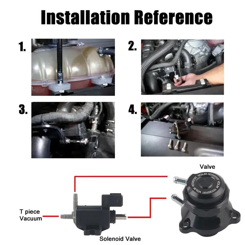 Forged Atmospheric Dump blow off Valve for 2015-on Ford Mustang 2.3T Ecoboost