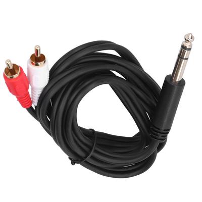 6,35 мм на двойной RCA o Кабель стерео разъем-адаптер o Y-разветвитель