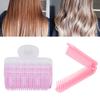 DIY Bangs Hair Roller Curler Hair Curling Styling Tool Women Hairdressing Curlers Set (Pink)
