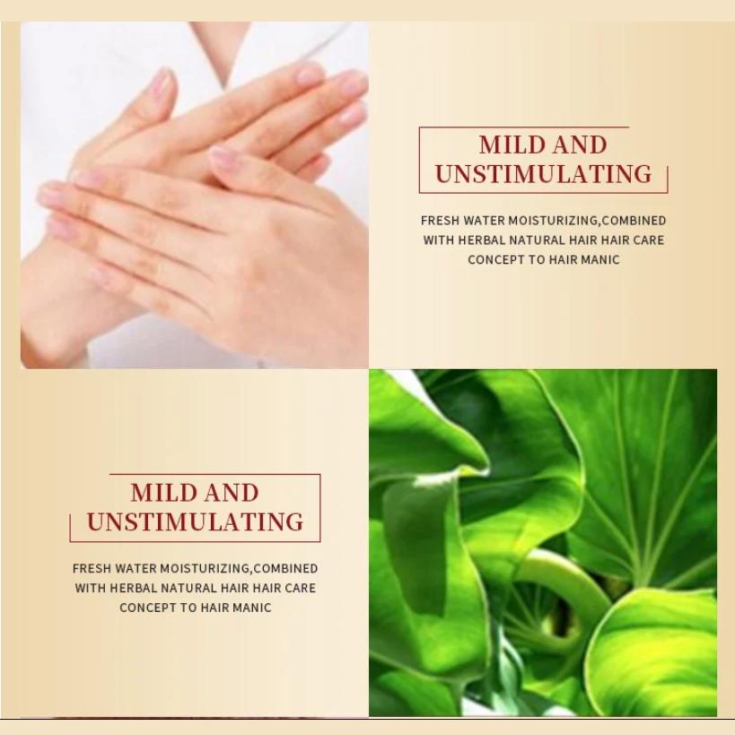 MOKERU 500 мл натуральный органический кокосовый черный коричневый шампунь-краска для волос, 100% покрытие седых волос, перманентный цвет волос, шампунь-краска для женщин