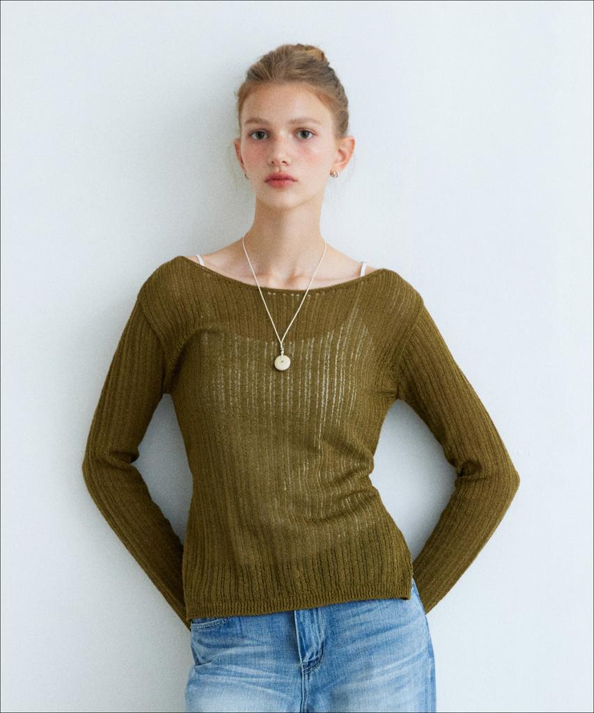 MIXXO Layered Strap Knit_Miwkag732T