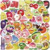 50 Cartoon Fruit Family Graffiti Stickers Decorate Guitar Suitcase DIY Creative Waterproof Stickers