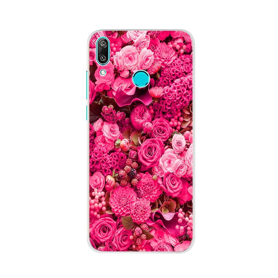 Чехол для Huawei Y7 2019 Силиконовый Мультяшный ТПУ Чехол для Телефона Для Huawei Y7 2019 DUB-LX1 DUB LX1 LX2 LX3 Y 7 Prime Pro 2019 Чехол