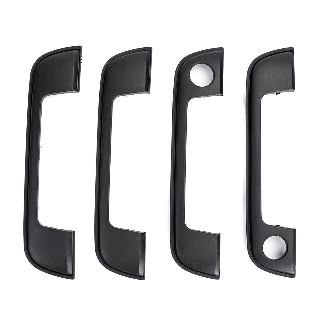 4 шт. комплекты автомобильных дверных ручек, крышки заменяют 51218122441, наружные крышки дверных ручек из АБС-пластика, простая установка для E36 E34 E32