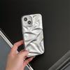 Матовый серебристый мягкий чехол для iPhone 13/14/16 Pro Max, iPhone 15 и iPhone 17 Pro.