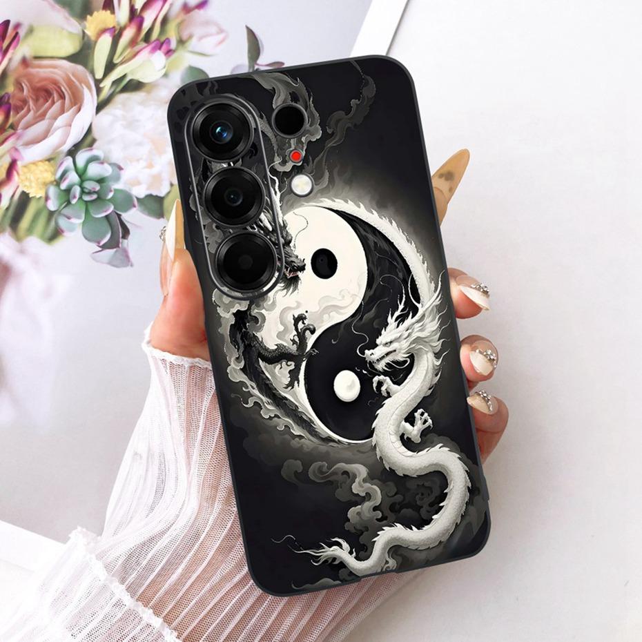 Модный крутой чехол для Tecno Camon 50 4G, мягкая черная силиконовая TPU задняя крышка для Tecno Camon50 4G CN5, чехлы для телефона