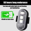 Светодиодные беспроводные фонари высокой яркости, перезаряжаемые через USB, водонепроницаемые, простая установка для автомобиля, мотоцикла, дронов