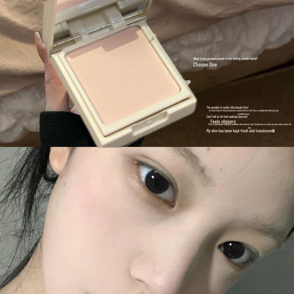 TOOTDODO Пудра-основа True Face Soft Bare Skin: Маскирующая, осветляющая, матирующая, стойкая фиксирующая пудра для контроля жирности.