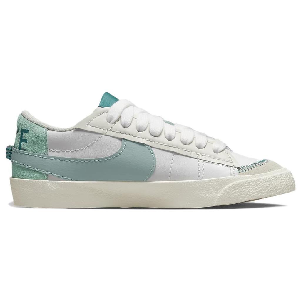 Nike Blazer Low 77 Jumbo Summit White Geode Teal Женские кроссовки Морское стекло Минерал DQ1470-106