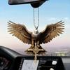 Artistic Acrylic Vintage Eagle Cross Car Pendant Distinctive Interior Decoration Cars For