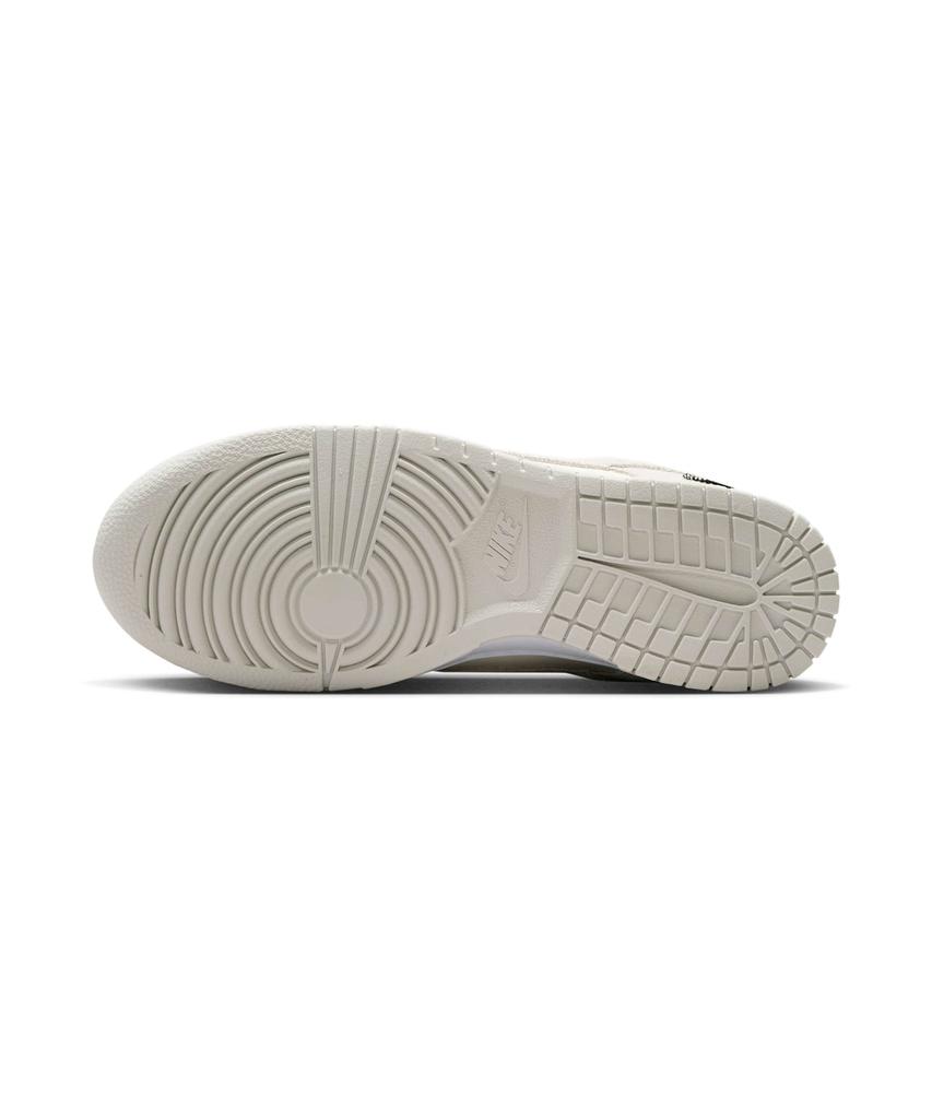 Nike Dunk Low Suede W - Sail:White:Metallic Silver:Best Grey / Io4244-105