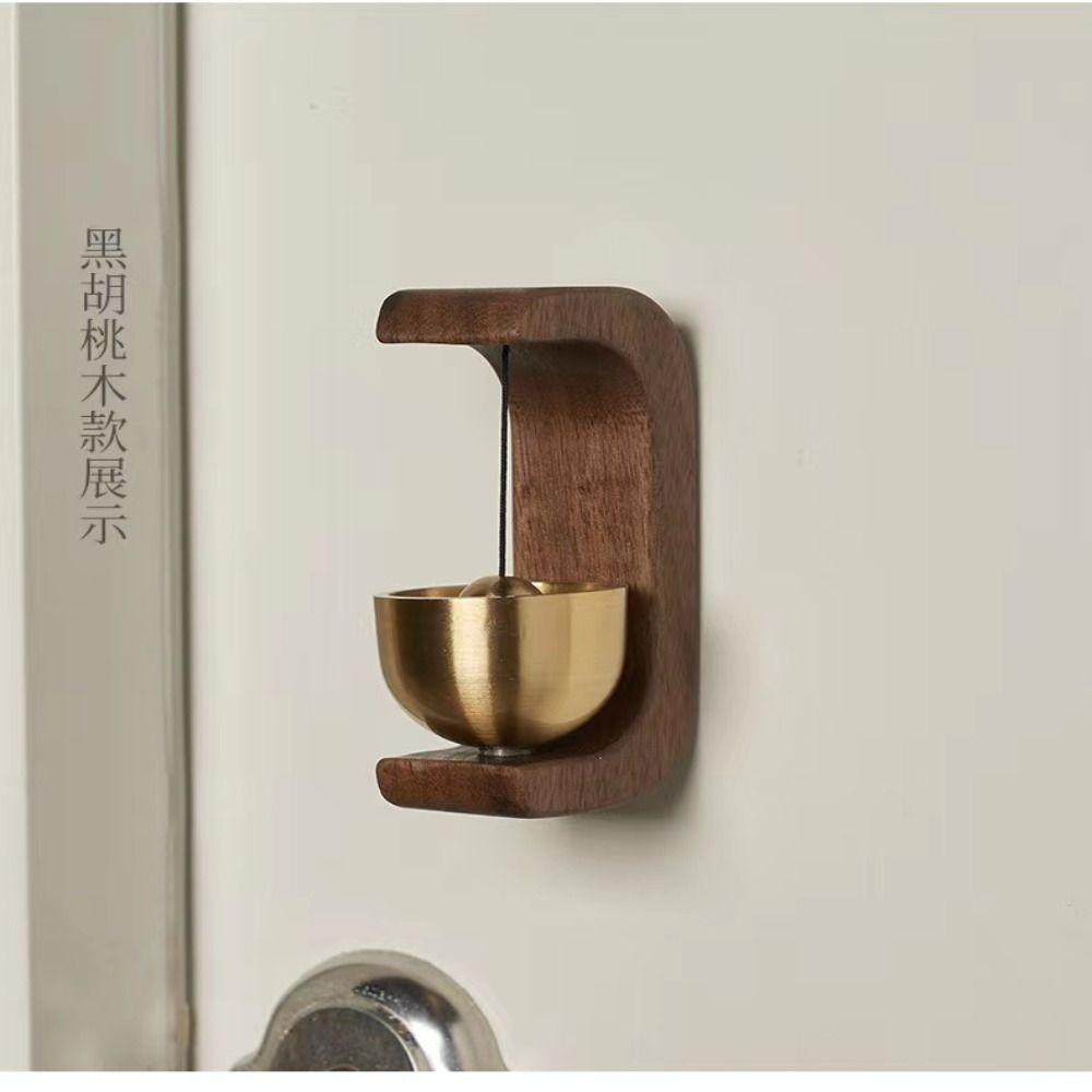 Decoration Wind Chimes Housewarming Gift Doorbell Shopkeepers Bell Wooden Bells Opening Door
