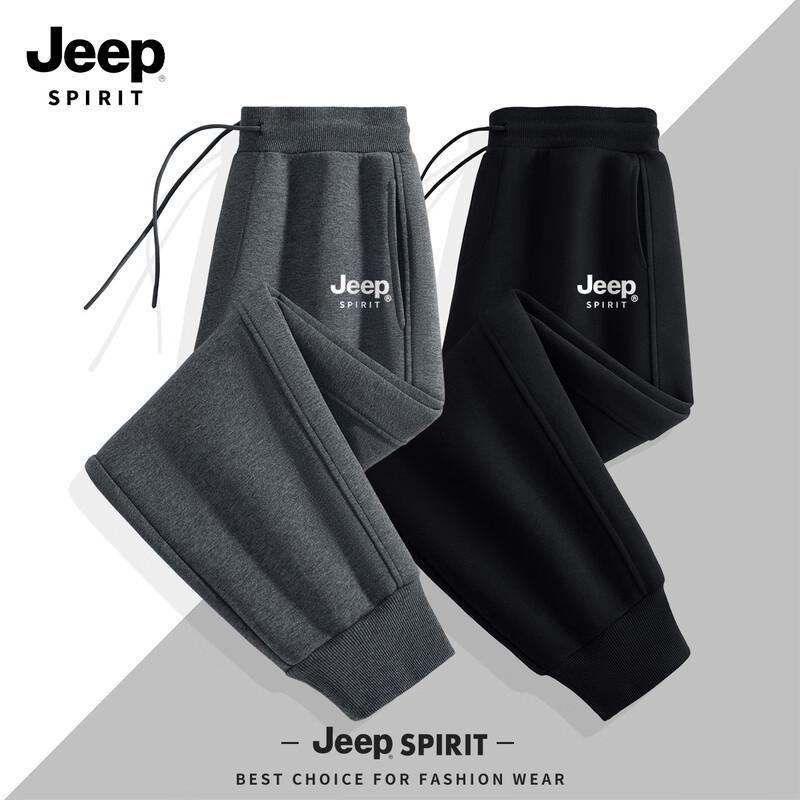 JEEP SPIRIT Мужские 2025 Повседневные Спортивные Дышащие Брюки-джоггеры