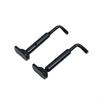 2 Pack 4/4 Violin Chin Rest Screws Alloy Components for Repair