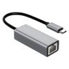 Сетевой адаптер USB Type C на Ethernet, USB Type C, адаптер Ethernet USB Type C, сетевые адаптеры USB Type C для компьютера, для деловых поездок