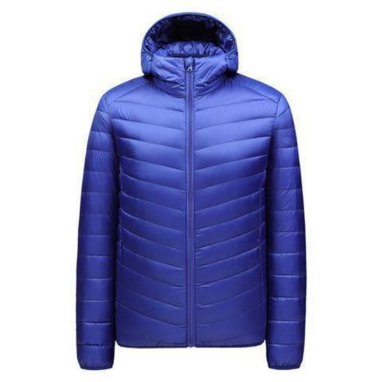 Men's Korean Style Slim Hooded Winter Down Jacket