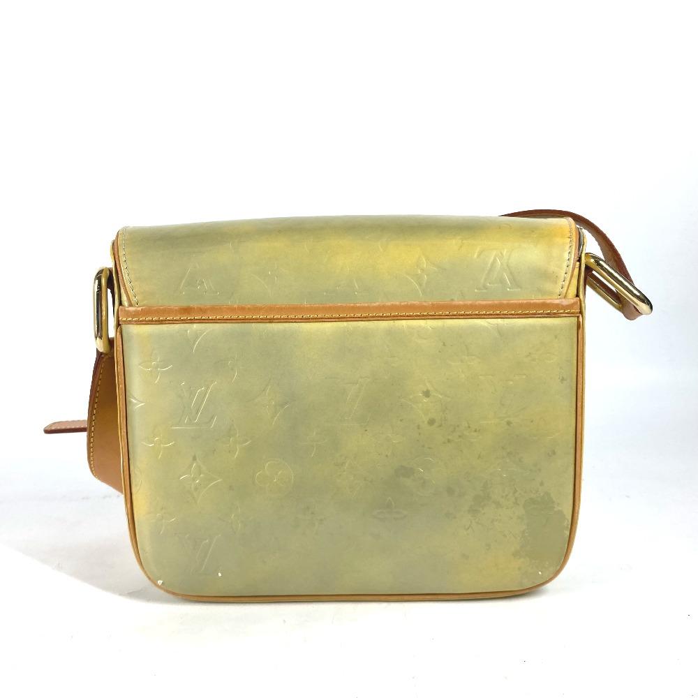 Louis Vuitton M91148 MonogramVernis ChristieGM Crossbody bag flap Shoulder Bag