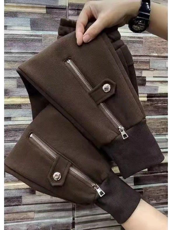 Женские гаремные спортивные штаны на флисовой подкладке: Плотные, Стройнящие, Спортивные, Универсальные, Повседневные, Модные джоггеры на осень/зиму 2025.