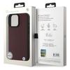 Etui Do Iphone 16 Pro Max Bmw - Skórzane Magsafe, Obudowa, Czerwone, Case