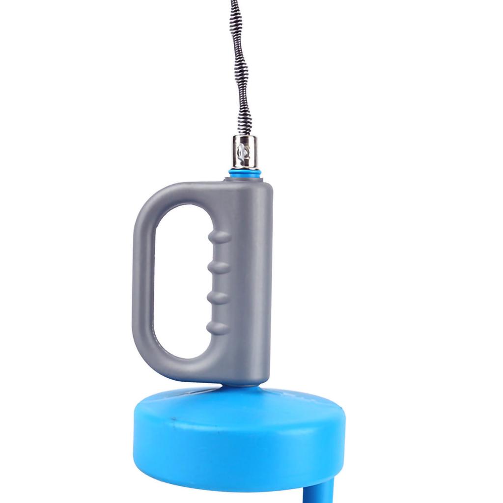 Ручной канализационный драгерный инструмент для туалета, вантуз, очиститель труб, для кухни, ванной, синий 5