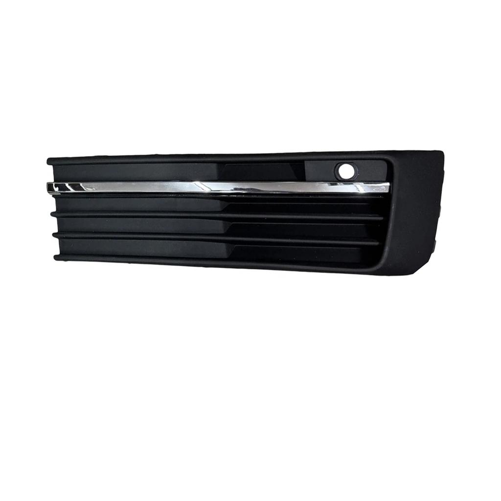 Car Front Fog Light Lamp Side Lower Grill Frame with Chrome Radar Hole for VW Transporter Multivan 2015 2016 2017 2018 2019