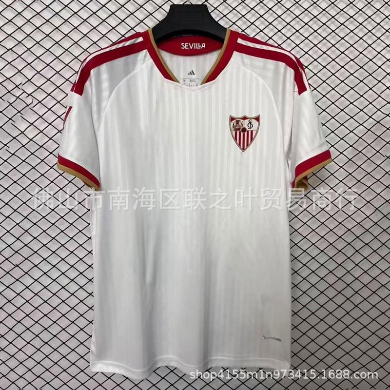Sevilla FC 2026/27 Home Away Third Kit Soccer Jersey Ramos 4 Short Sleeve Mens Football Shirt